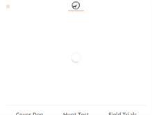 Tablet Screenshot of oakridgepointingdogs.com